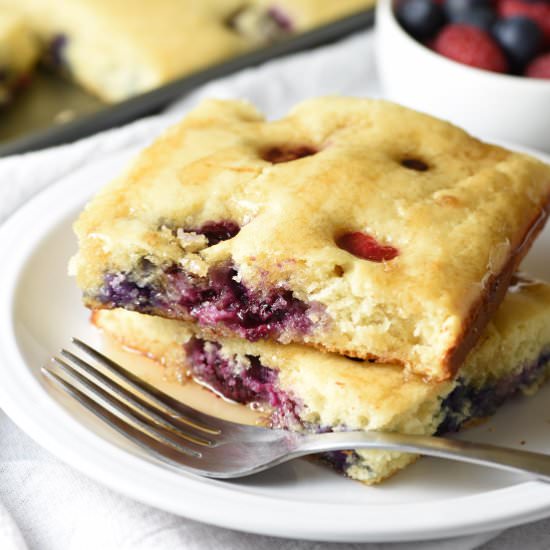 SHEET PAN PANCAKES