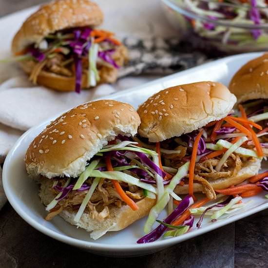 Asian Chicken Sliders