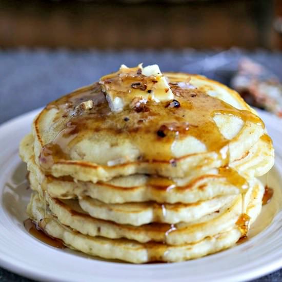 Coconut Pecan Pancakes