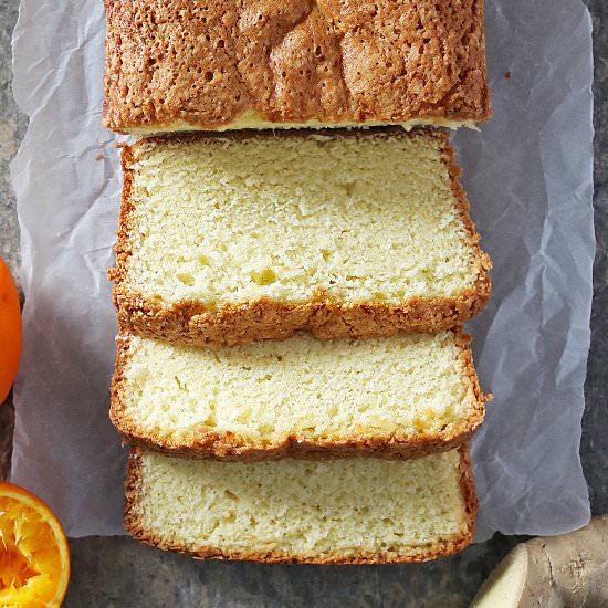 Easy Orange Ginger Loaf