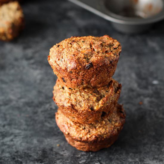 Superseed Morning Glory Muffins