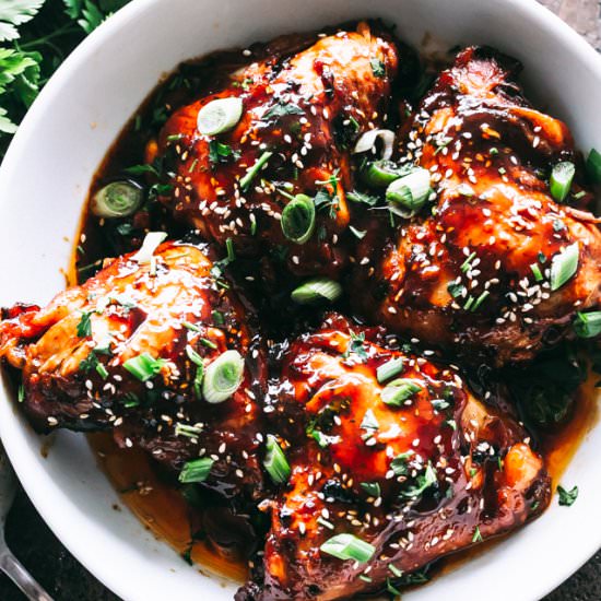 Instant Pot Honey Garlic Chicken