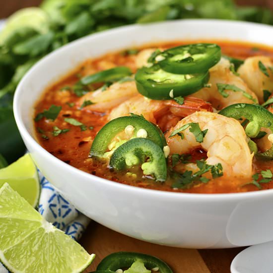Spicy Shrimp Soup