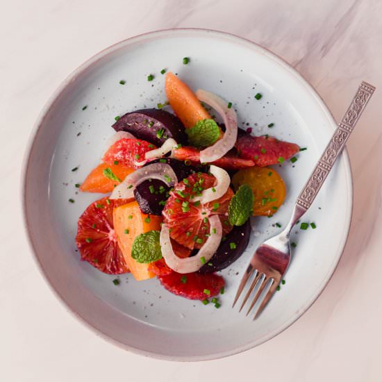 winter citrus salad