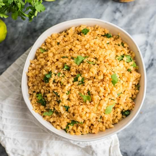 Whole30 Mexican Cauliflower Rice