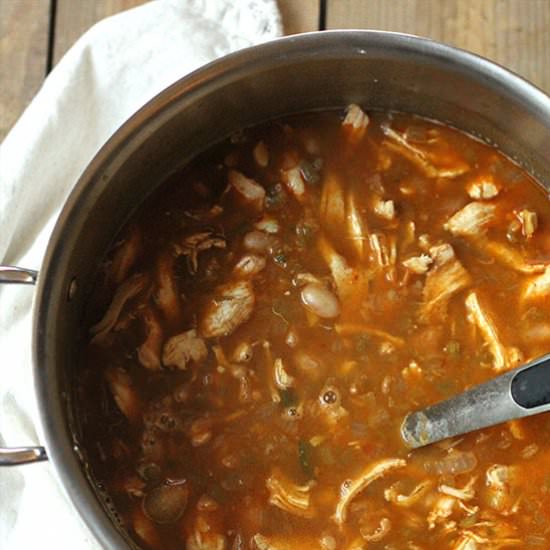 Hearty Chicken Chili