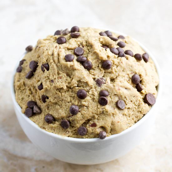 Healthy Vegan Protein Cookie Dough