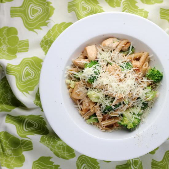Pasta with Chicken and Broccoli