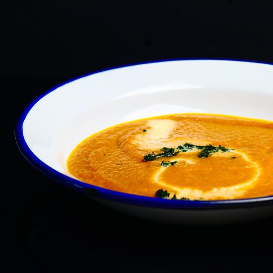 Cream of Caramelized Carrots