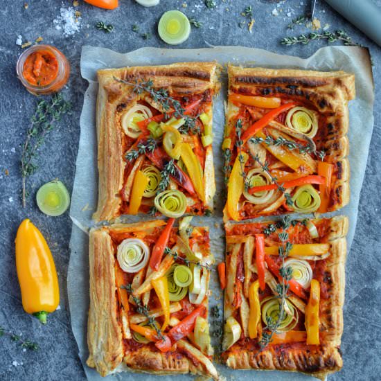 25 Minute Puff Pastry Tart
