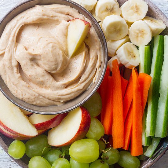 Peanut Butter Yogurt Dip