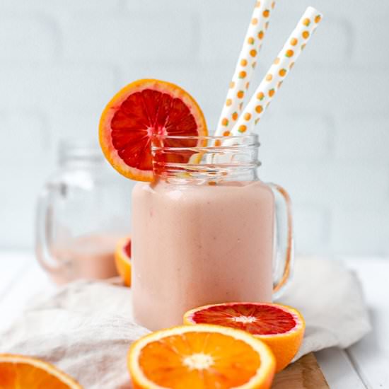 Blood Orange Banana Smoothie