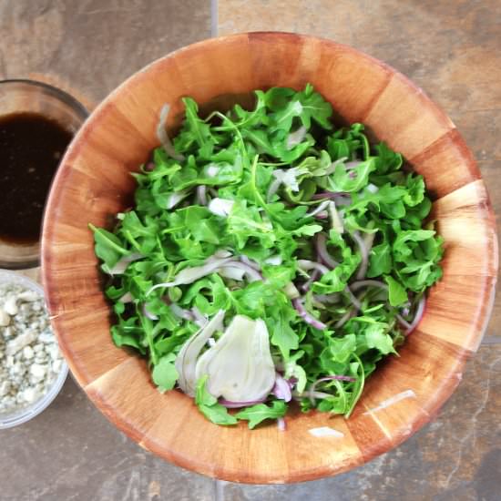 Arugula-Shaved-Fennel Salad