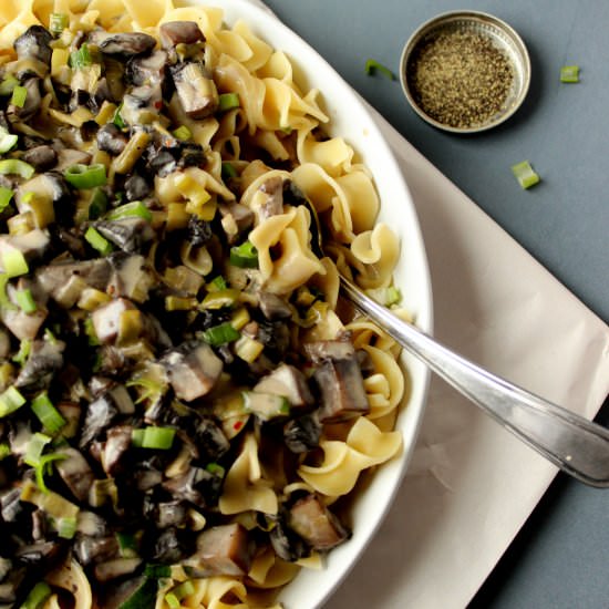 Mushroom Stroganoff