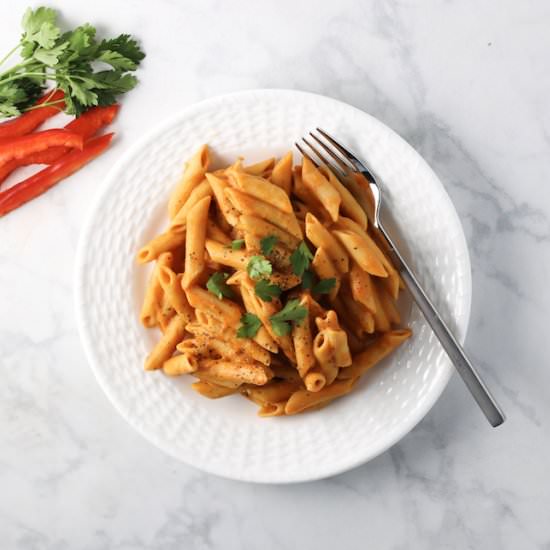 Creamy Red Pepper Pasta