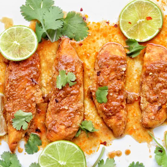 Healthy Spicy Baked Chicken