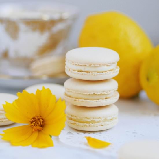 Sturdy Lemon Curd Macarons