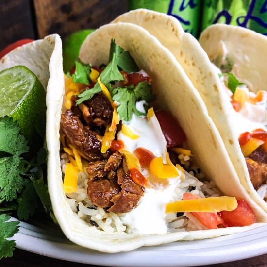 Teriyaki Chicken Tacos