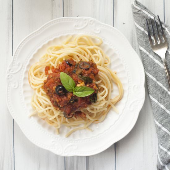 Italian Puttanesca Sauce