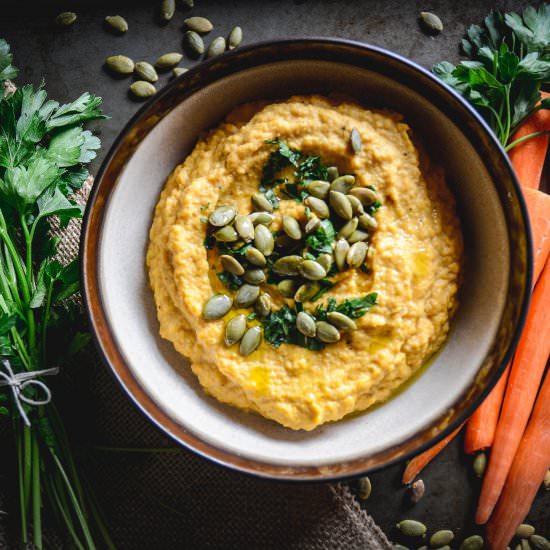 Roasted Butternut Squash Hummus