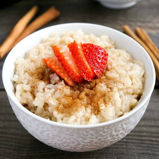 Instant Pot Rice Pudding