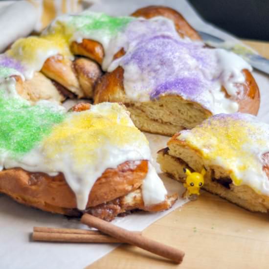 Milk Bread King Cake