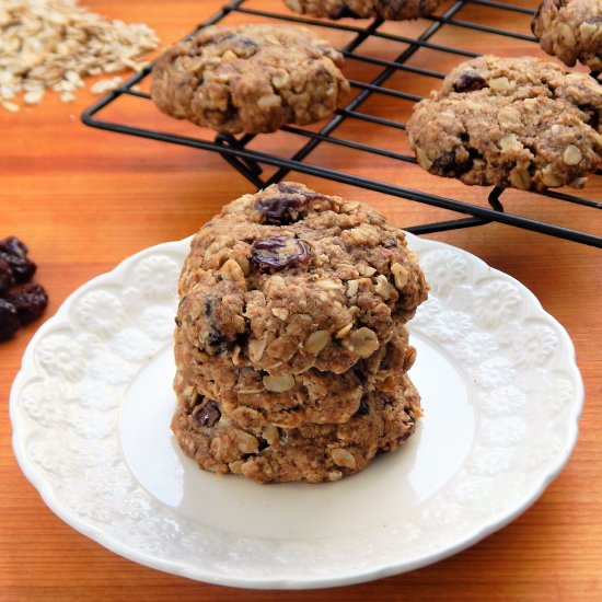 Gluten Free & Vegan Cherry Cookies