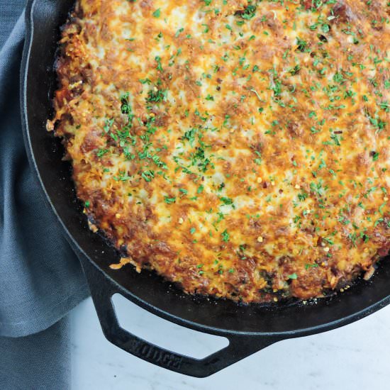 Italian Zucchini Pepper Casserole