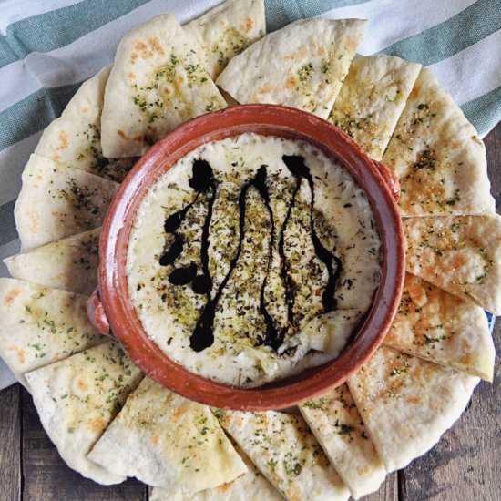 Baked Provolone with Herbs
