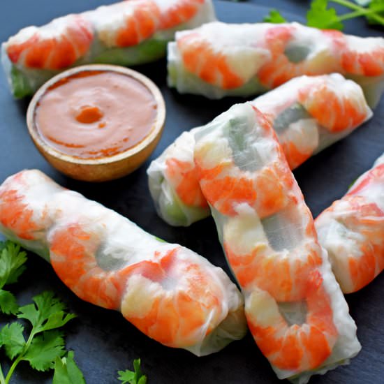 Vietnamese Rice Paper Rolls