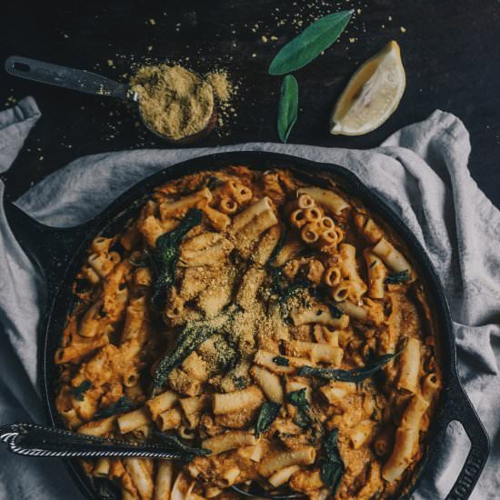 PUMPKIN BUTTERNUT SQUASH PASTA
