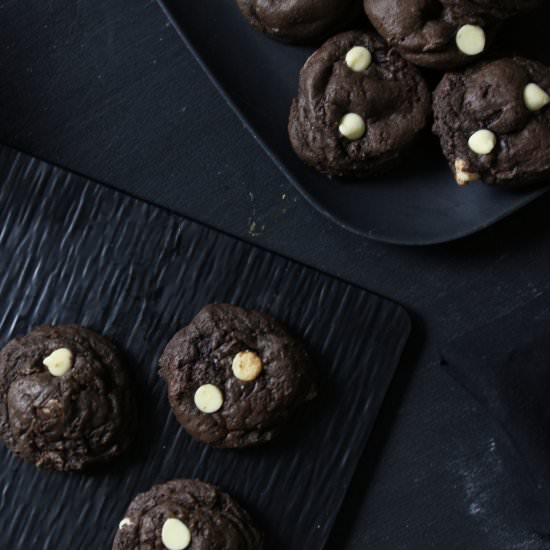 Triple Choc Cheesecake Cookies