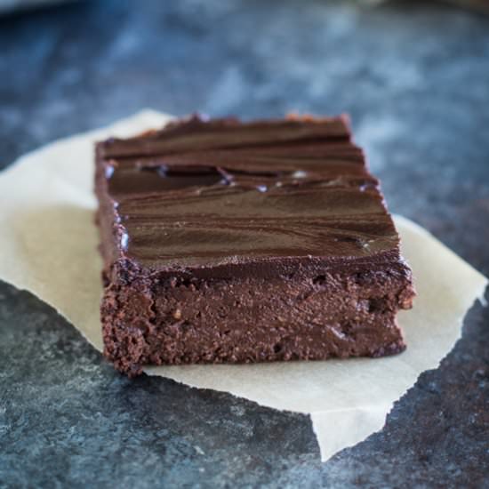 Dark Chocolate Cheesecake Brownies