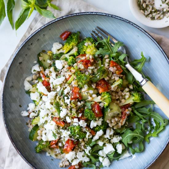 Broccoli Buckwheat Salad