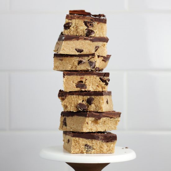 Vegan Cookie Dough Bars