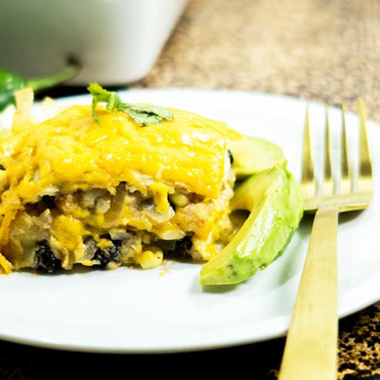 Black Bean Taco Casserole