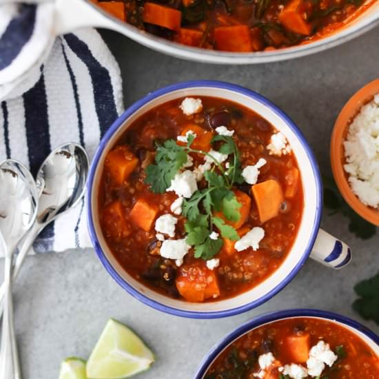 Sweet Potato and Black Bean Stew