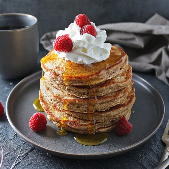 Easy Oatmeal Pancakes