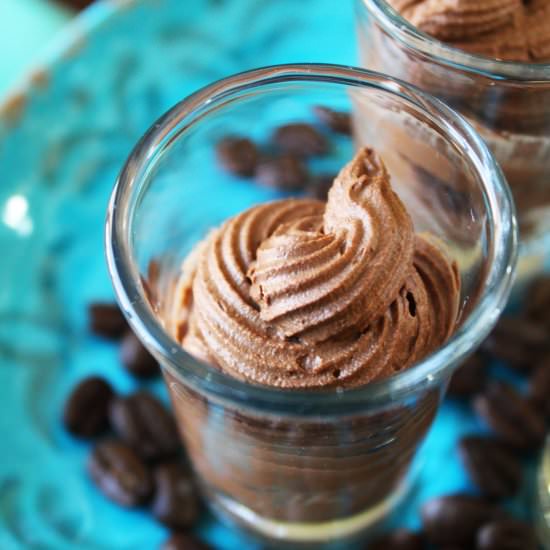 Low-Carb Mocha Mousse