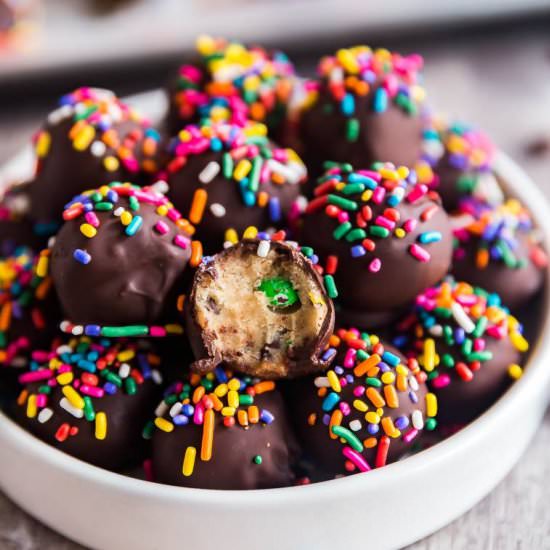 Monster (Edible) Cookie Dough Truff