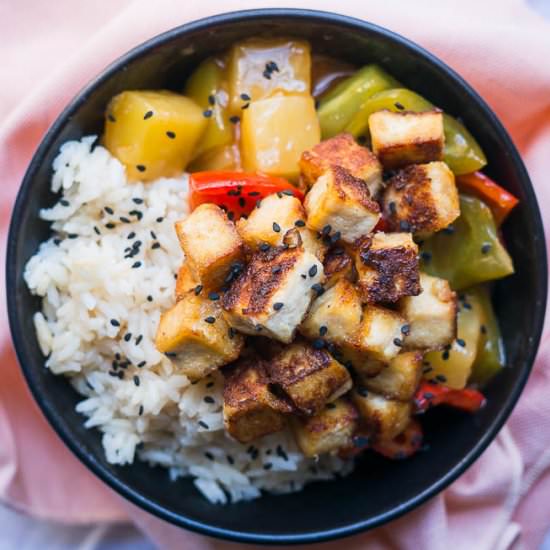 Sweet and Sour Tofu