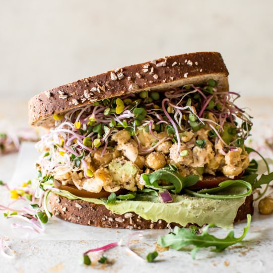 Chickpea Salad Sandwich
