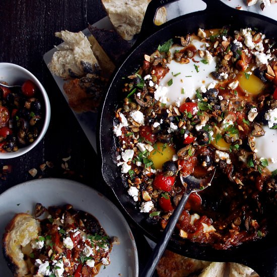 Shakshuka with Olives & Feta