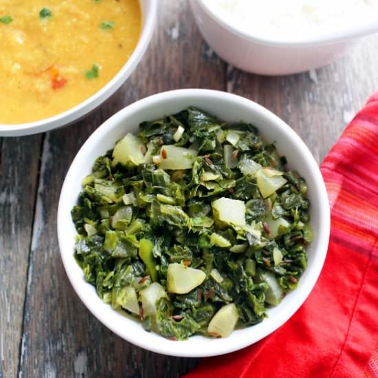 Mooli ki Sabzi / Radish Stir Fry