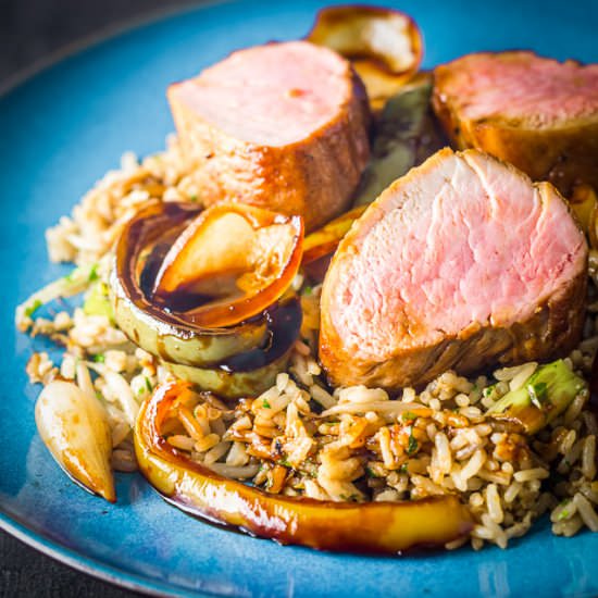 Sweet & Sour Roast Pork Tenderloin