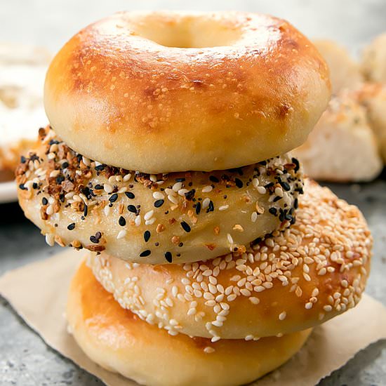 2 Ingredient Bagels