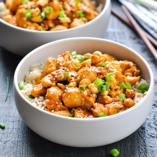 Dump-and-Bake General Tso Chicken