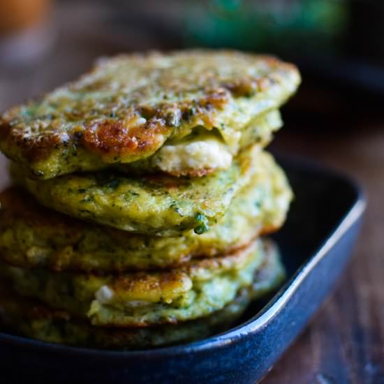 The best Broccoli Pancakes