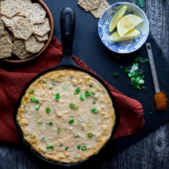 Healthier Hot Crab Dip