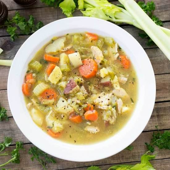 Freezer Chicken Soup